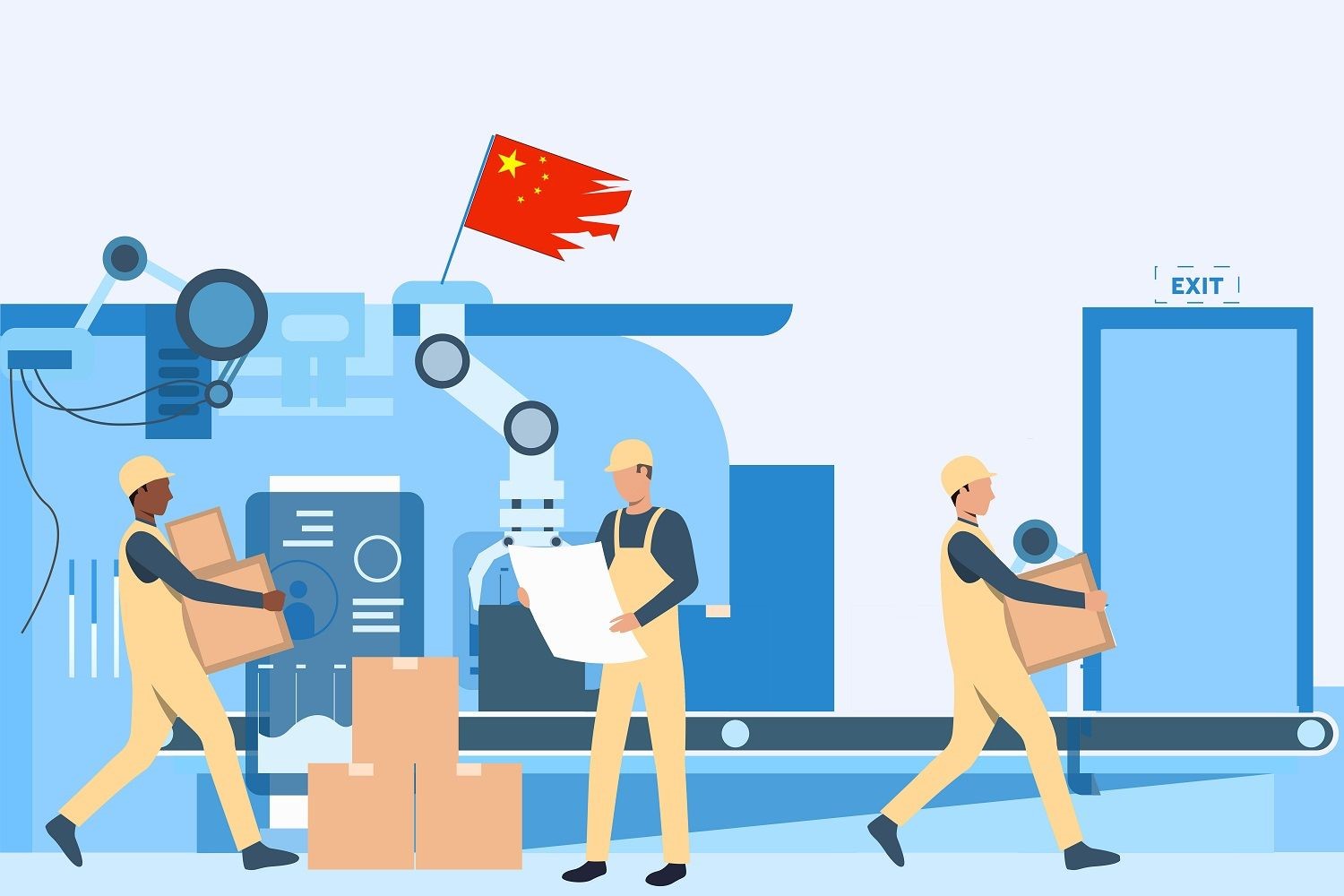 بسته بندی صنعتی چیست؟ + معرفی انواع محصولات