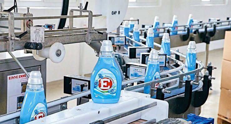   خط تولید مواد شوینده خانگی