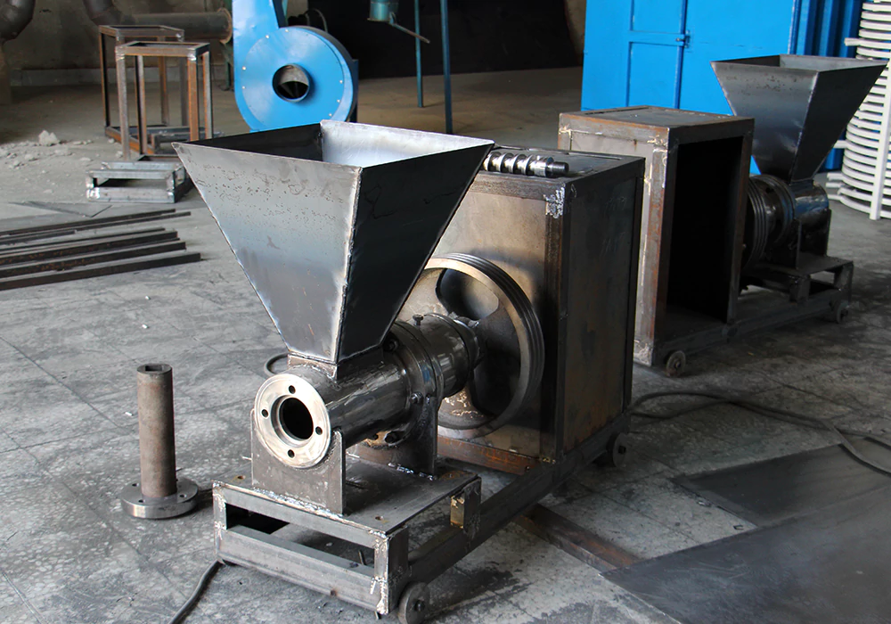 دستگاه تولید ذغال فشرده