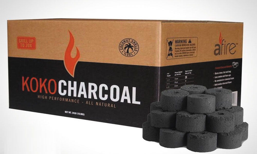 بسته بندی زغال فشرده