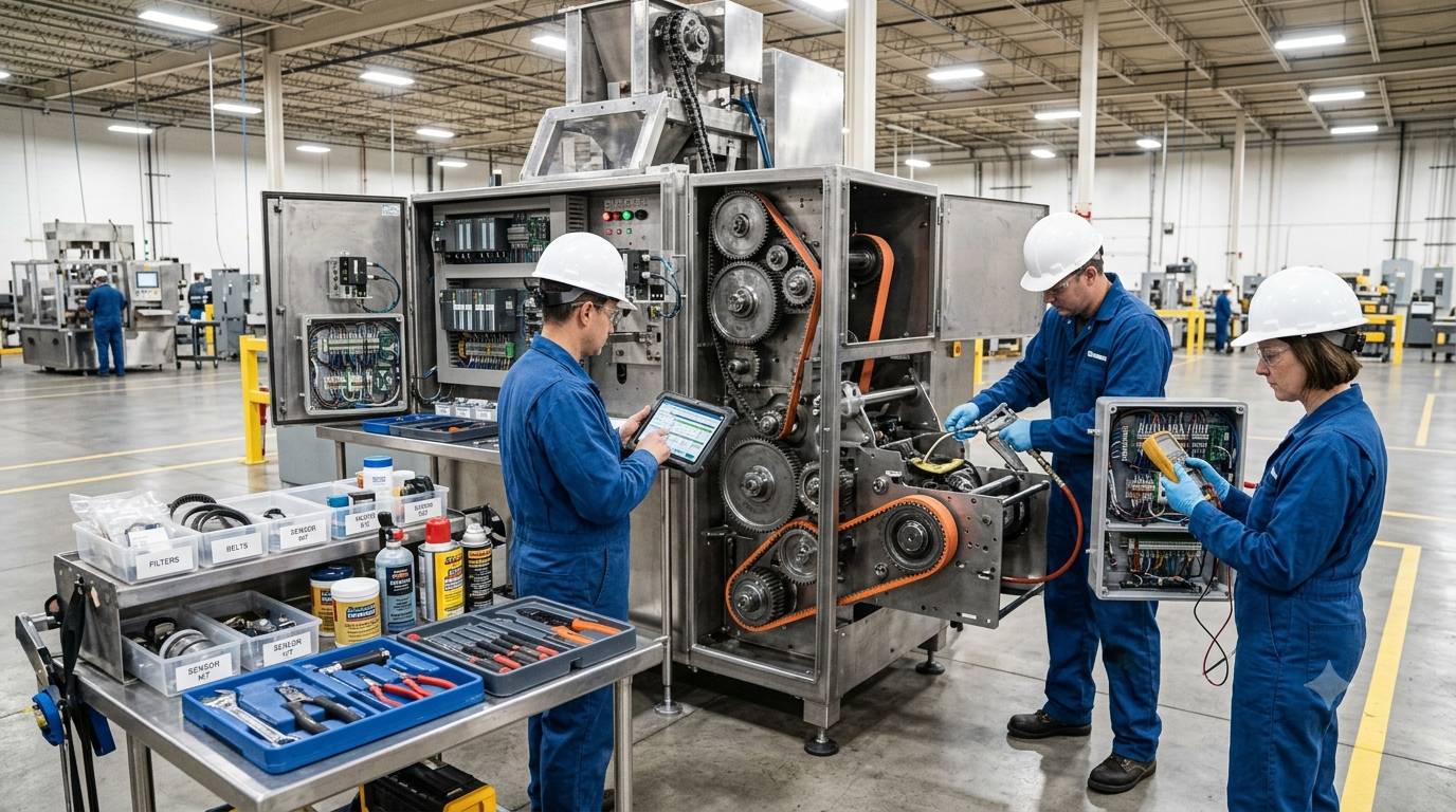 shrink-packaging-machine-production