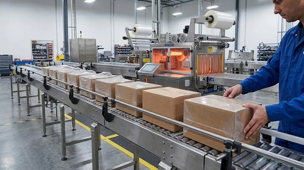shrink-film-packaging-machine