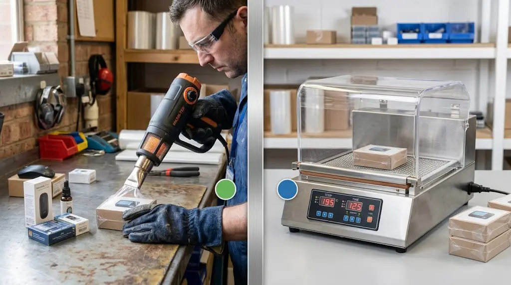 shrink-gun-vs-cabinet-shrink-machine
